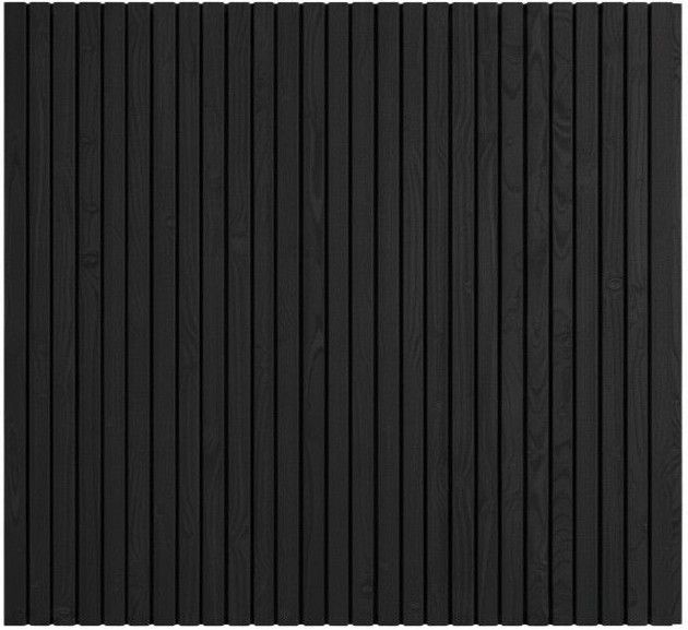 Foto van Zwart Designwand Verticaal Achterwand 780 cm