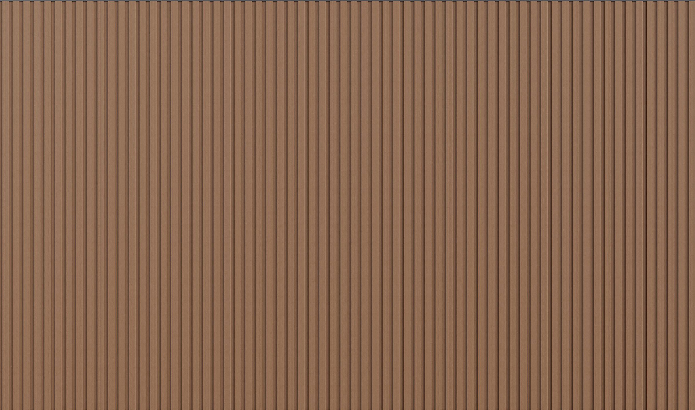 Foto der WoodAcademy Komposit wand vertical 700 cm - teak