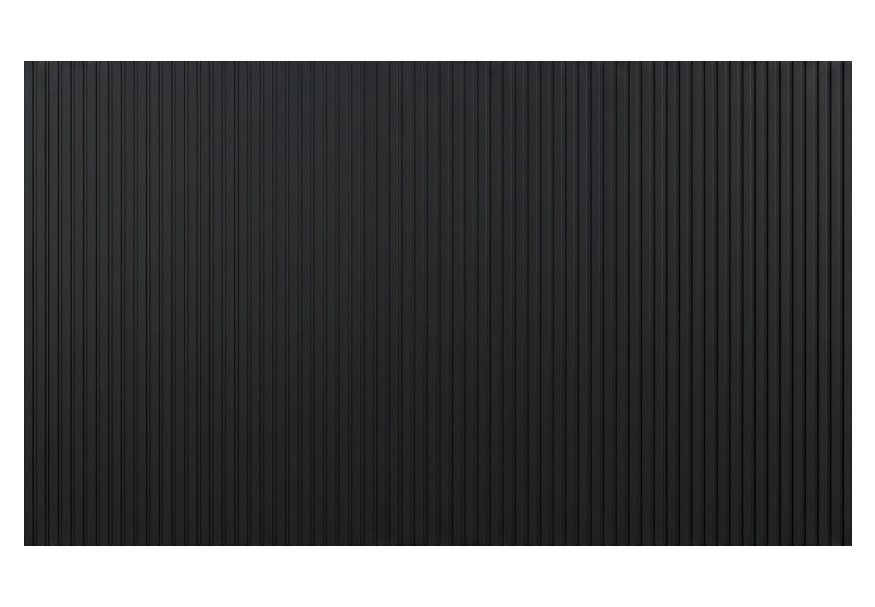 Foto van WoodAcademy composiet wand verticaal 600 cm - zwart