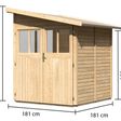 Foto von Karibu Wandlitz 2 Gartenhaus (54600)