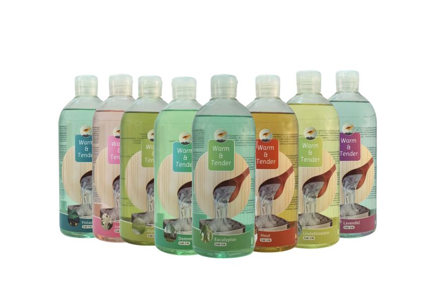 Warm and Tender geurenset 100 ml - 8 stuks Foto van Warm and Tender geurenset 100 ml - 8 stuks