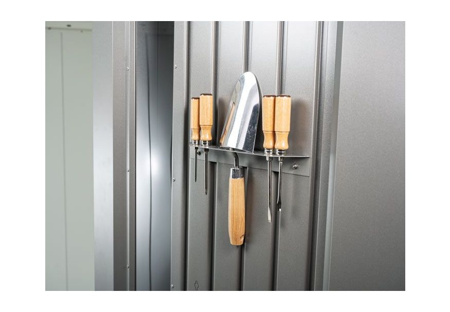 Foto van Biohort Werktuighouder 2 stk. berging Neo zilver met.