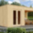 Foto van SmartShed tuinhuis met overkapping Werner 5530