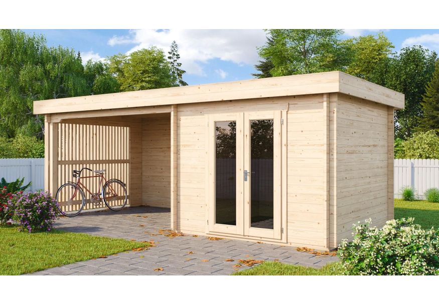 Azalp Blockhaus Wouter 500x250 cm Foto von Azalp Blockhaus Wouter 500x250 cm