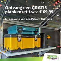 Foto van Palram – Canopia YUKON Kunststof Tuinhuis