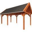 Foto van Trendhout Buitenverblijf Zadeldak XL 650x380 cm