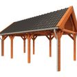 Foto van Trendhout Buitenverblijf Zadeldak XL 710x380 cm