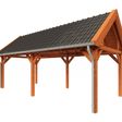 Foto van Trendhout Buitenverblijf Zadeldak XL 770x380 cm