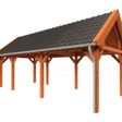 Foto van Trendhout Buitenverblijf Zadeldak XL 815x380 cm