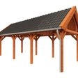 Foto van Trendhout Buitenverblijf Zadeldak XL 820x380 cm