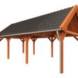 Foto van Trendhout Buitenverblijf Zadeldak XL 875x440 cm