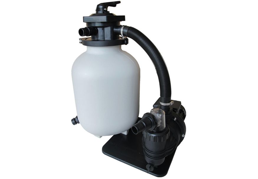 AquaForte Zandfilterset 7,5 m3/u (O) - 2e kans Foto van AquaForte Zandfilterset 7,5 m3/u (O) - 2e kans