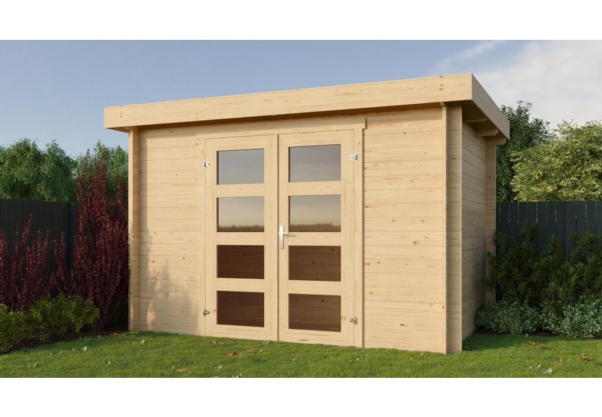 Foto van Debro Zijdak Plat 300 cm Hoge Druk Geïmpregneerd (S9131-1)