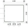 Foto van SmartShed tuinhuis Zenon 400x350 cm, 30 mm