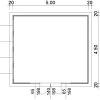 Foto der SmartShed Gartenhaus Zenon