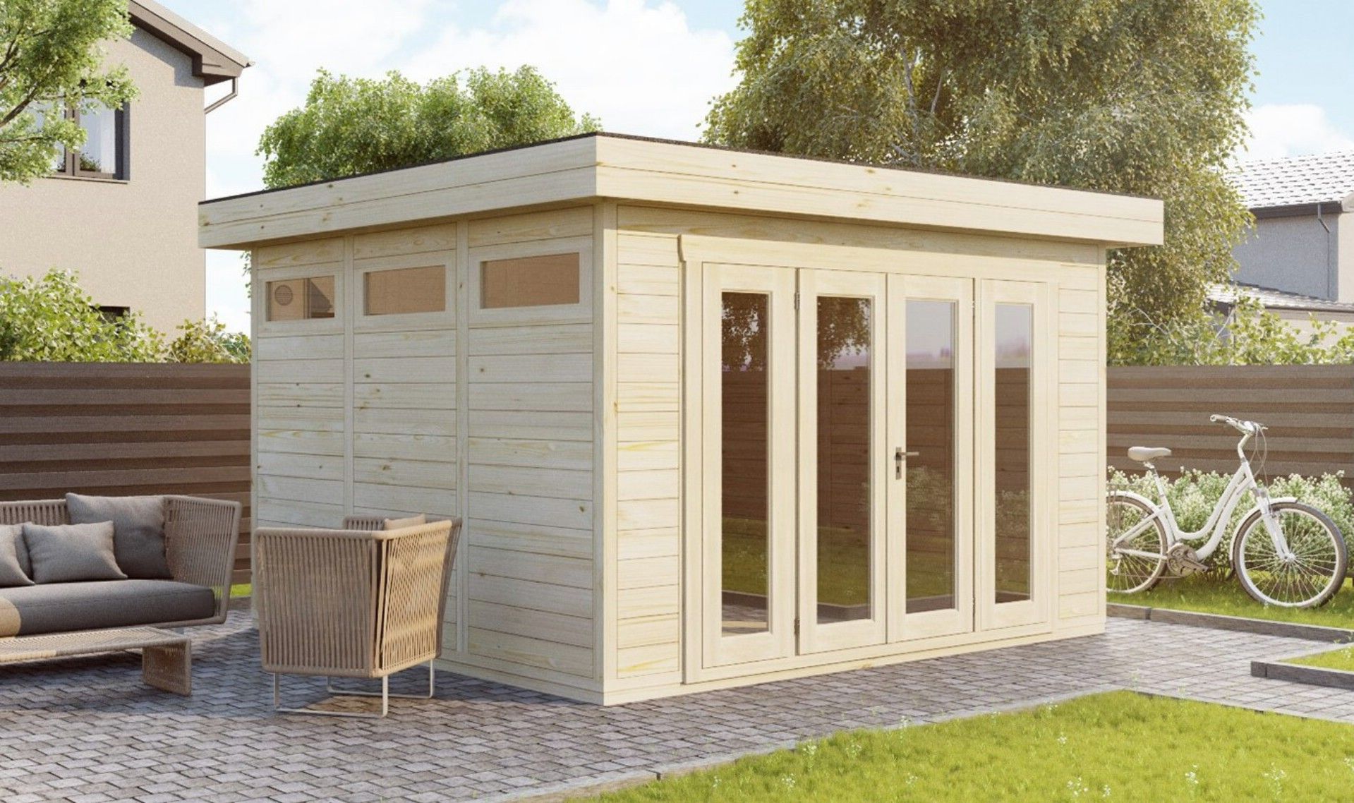 Foto der SmartShed Gartenhaus Zenon
