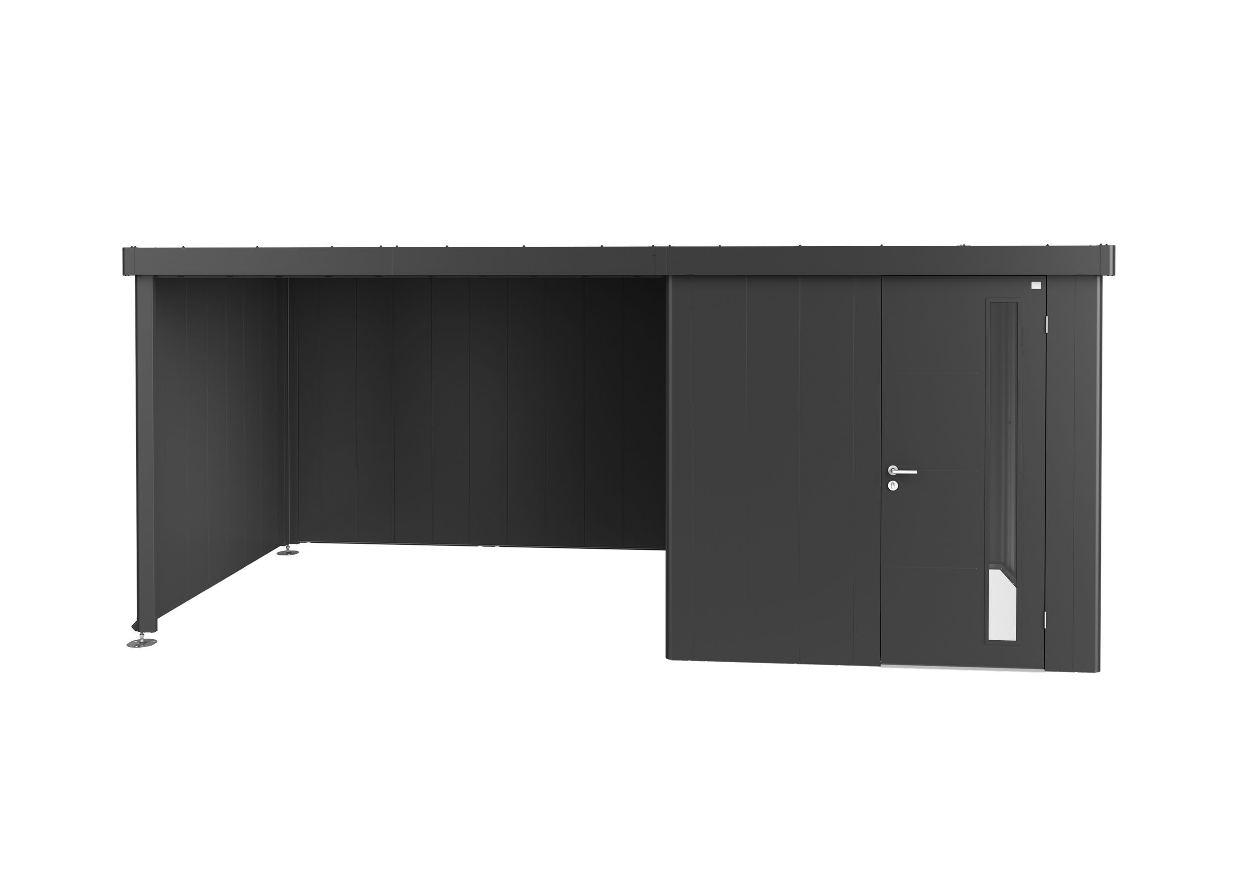 Foto van Biohort Zijdak voor berging Neo Gr. 2A/2B/2C/2D donkergrijs-metallic