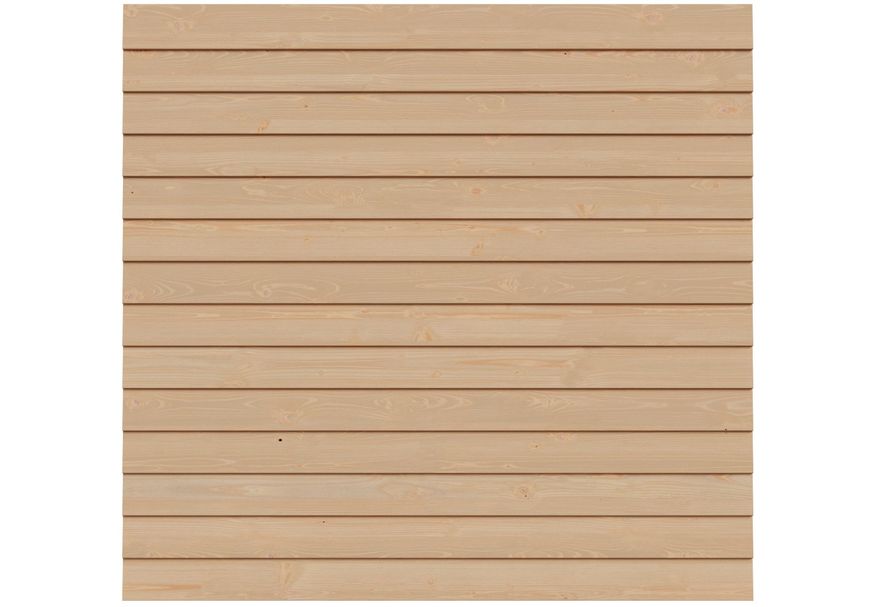 Extra zweeds rabat achterwand 680cm - Douglas Foto van Extra zweeds rabat achterwand 680cm - Douglas