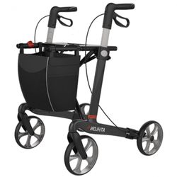 Ultra Lichtgewicht rollator Athlon carbon Zwart (Large)