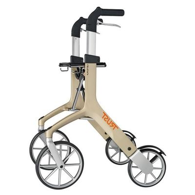Foto van Ultra Lichtgewicht Rollator Lets Fly Champagne