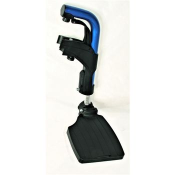Foto van Beensteun Links voor Rolstoel Vermeiren V300 Blauw