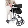 Afbeelding van Lichtgewicht Rollator ZigZag Zwart