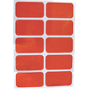 Afbeelding van Reflector Stickers rood (set van 10 stuks)
