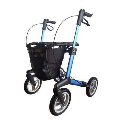 Lichtgewicht rollator Gemino 30 Comfort Blauw Lichtgewicht rollator Gemino 30 Comfort Blauw