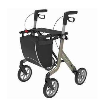 Foto van Ultra lichtgewicht rollator Streamer Champagne Medium