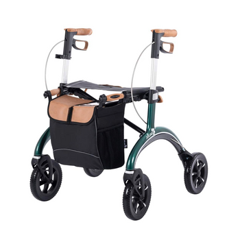 Rollator Saljol Allround - REGULAR - Forrest Green Foto van Rollator Saljol Allround - REGULAR - Forrest Green