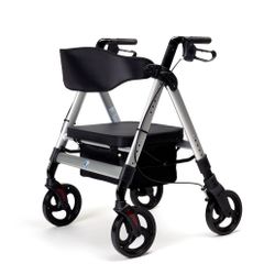 Rollator Goliat XXL tot 200 kg Zilver