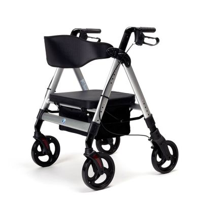 Rollator Goliat XXL tot 200 kg Zilver Rollator Goliat XXL tot 200 kg Zilver