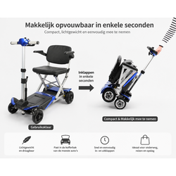 Opvouwbare Scootmobiel Kaigo Superlite Plus, 18kg
