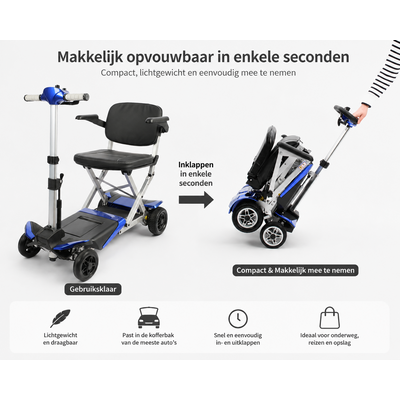 Opvouwbare Scootmobiel Kaigo Superlite Plus, 18kg