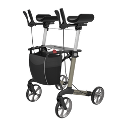 Rollator Lichtgewicht met Onderarmschalen Navigator Champagne Medium