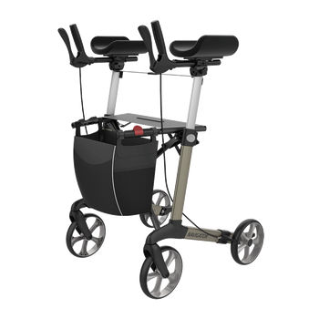 Foto van Rollator Lichtgewicht met Onderarmschalen Navigator Champagne Medium