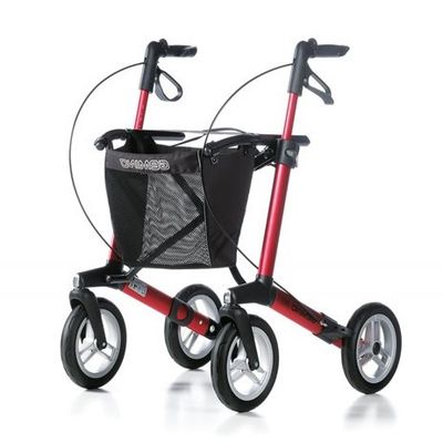 Lichtgewicht rollator Gemino 30 Comfort Rood Lichtgewicht rollator Gemino 30 Comfort Rood