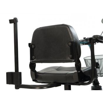 Foto van Dubbele Stokhouder voor scootmobiel
