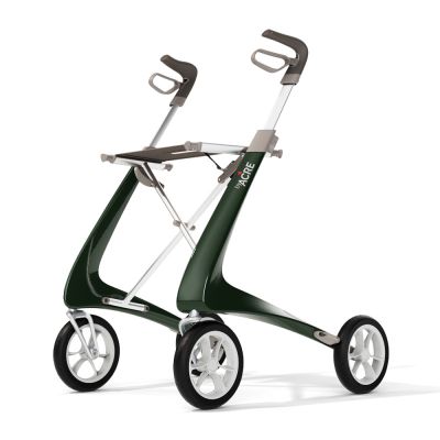 Ultra Lichtgewicht Carbon Rollator by Acre (4.9 kg) Groen (breed model) Ultra Lichtgewicht Carbon Rollator by Acre (4.9 kg) Groen (breed model)
