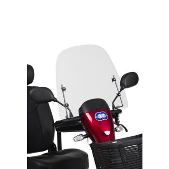 Foto van Universeel Scootmobiel windscherm