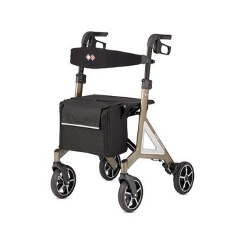 Ultra lichtgewicht rollator Alevo Country champagne Foto van Ultra lichtgewicht rollator Alevo Country champagne