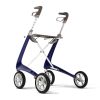 Afbeelding van Ultra Lichtgewicht Carbon Rollator by Acre (4.9 kg) Blauw (standaard model)