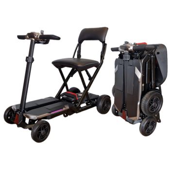 Foto van Opvouwbare Scootmobiel Kaigo Superlite Autofold, Zilver