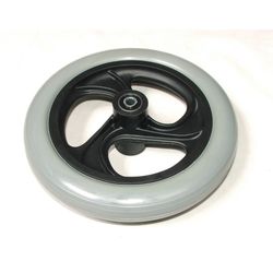 Wiel 200x30mm Pyro start (plus) massief grijs 