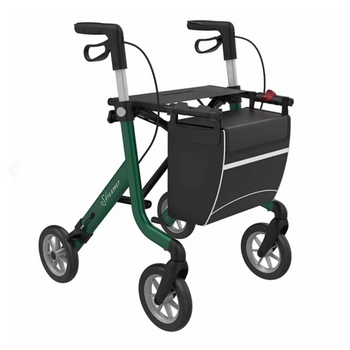 Foto van Ultra lichtgewicht rollator Streamer Groen Large 