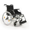 Afbeelding van XL Rolstoel met verlengde duwstangen (zitbreedte 52cm)