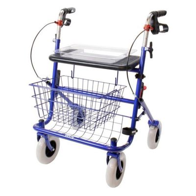 Rollator Basic XL Provo zitbreedte 50cm blauw