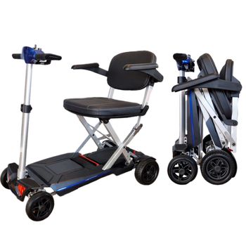 Foto van Opvouwbare Scootmobiel Kaigo Superlite, Blauw