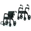 Afbeelding van Rollator Rolstoel Duo Rollz Motion Mat Zwart