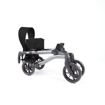 Foto van Lichtgewicht Rollator ZigZag Zwart
